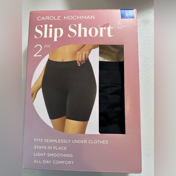 Open box Carole hochman slip short M L XL safety shorts - Picture 3 of 5
